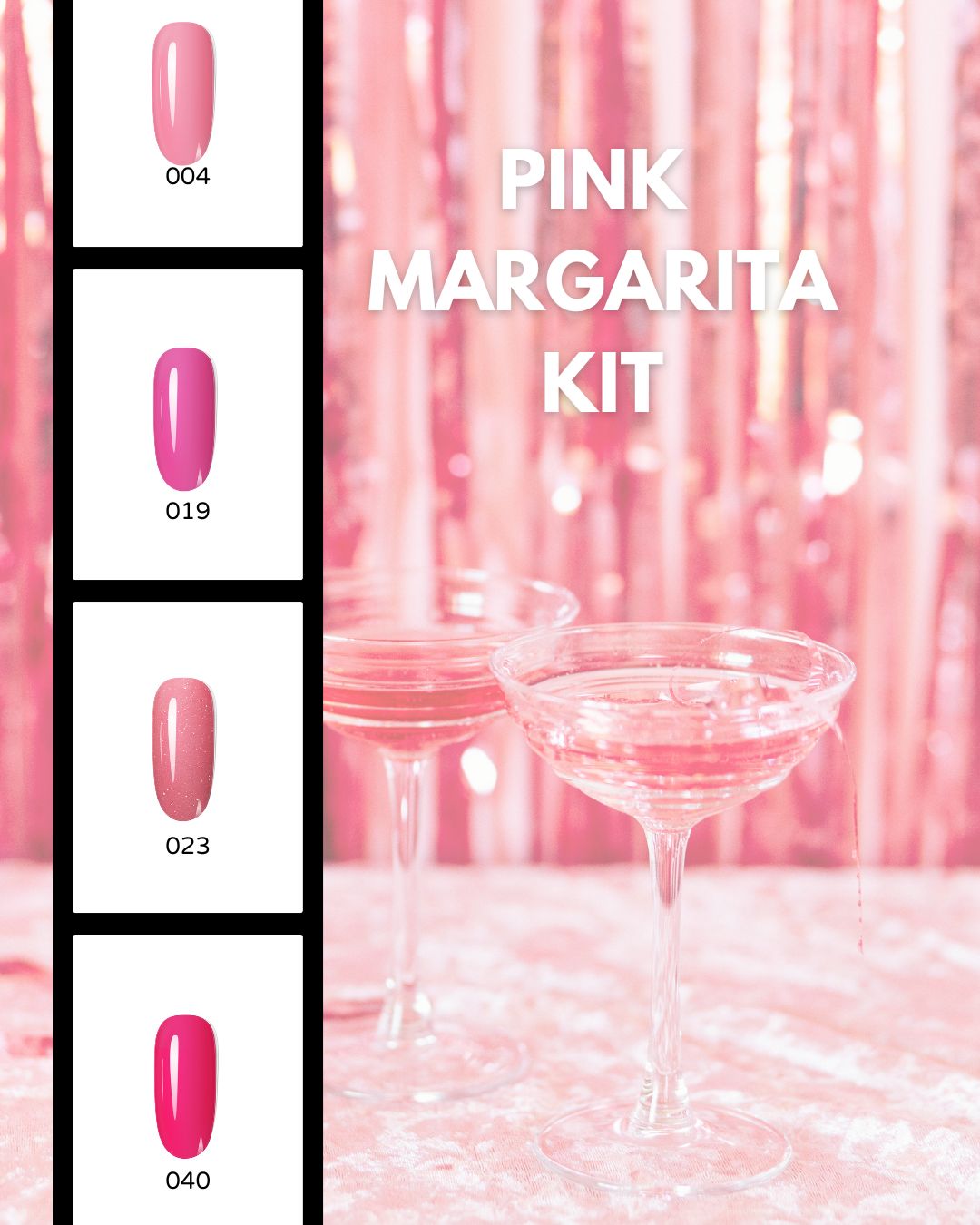 Pink Margarita Kit - ערכת פרימיום דיפ פאודר + מסיר במתנה